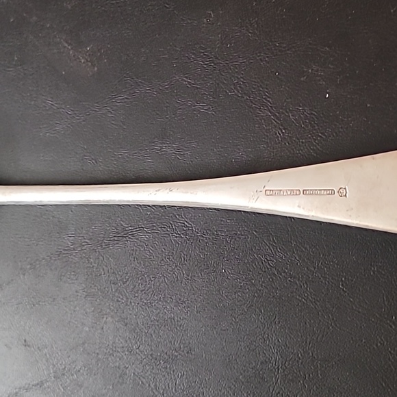 Antique Silverplate Large Serving Spoon - Picture 9 of 12